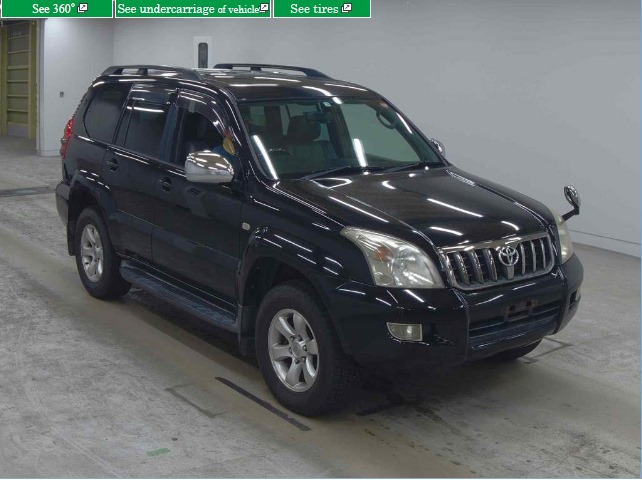 Toyota Prado 4W TX 2006 Black