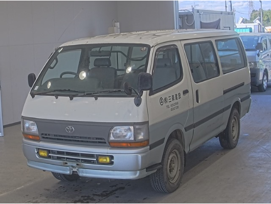 Toyota Hiace Van 1998 White/Silver