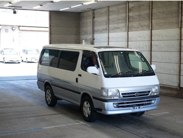 Toyota Hiace Van 2001 Whie/Silver