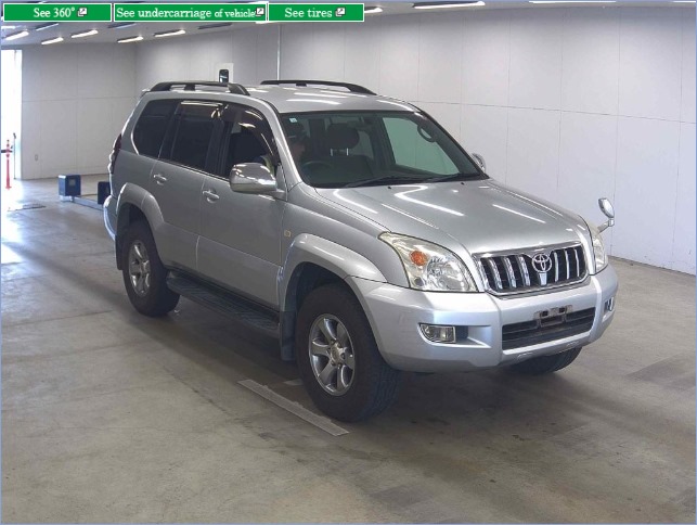 Toyota Land Cruiser Prado 2006 Silver