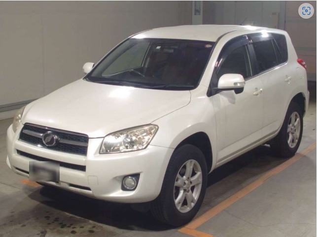 Toyota RAV-4 White 2010
