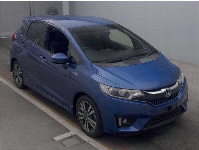 Honda Fit 2016 Blue