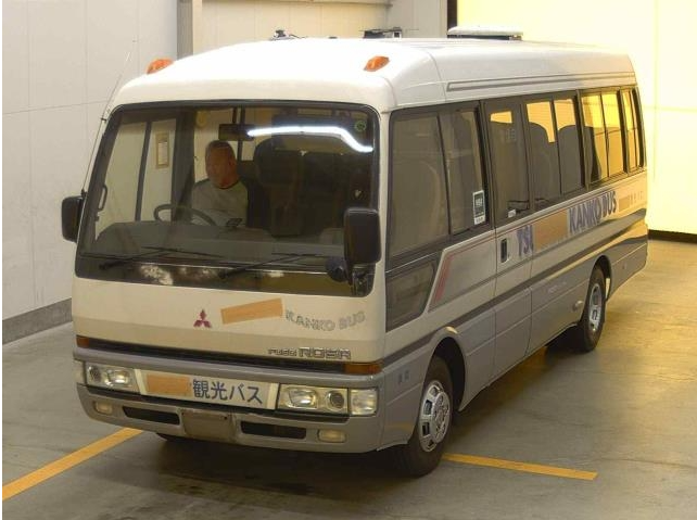 Mitsubishi Rosa Bus 1995 White/Beige
