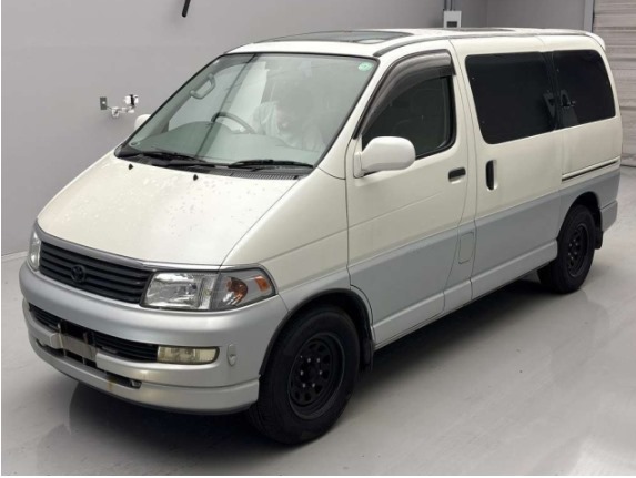 Toyota Hiace Regius 1999 Silver/White