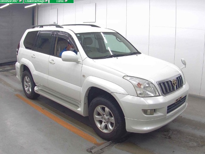 Land Cruiser Prado 2005 White
