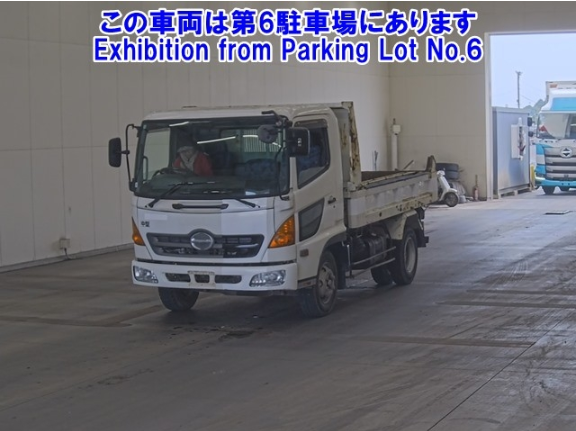 Hino Ranger Dump 2004 White