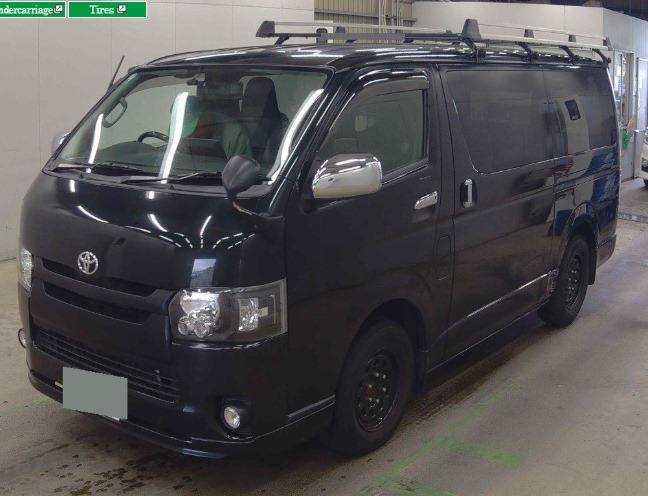 Toyota Hiace Van 2017 Black