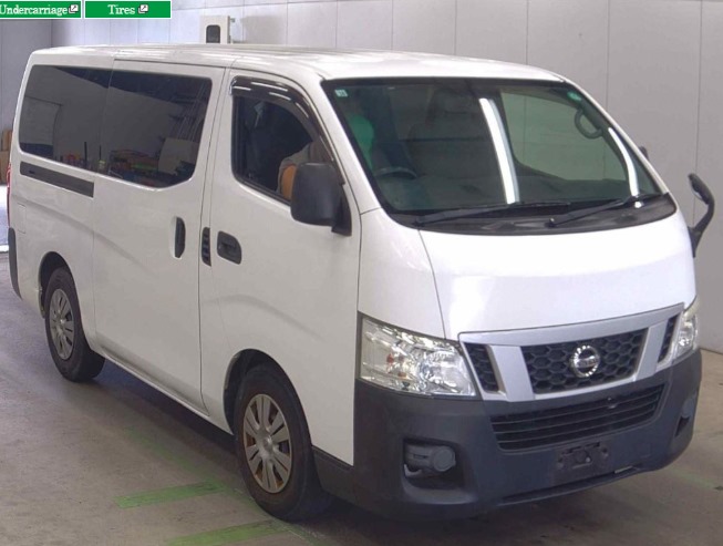 Nissan Caravan Van 2017 White