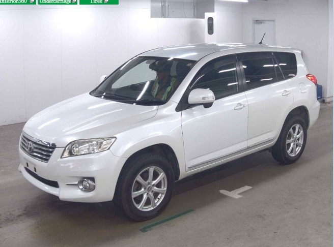 Toyota Vanguard 2010 White